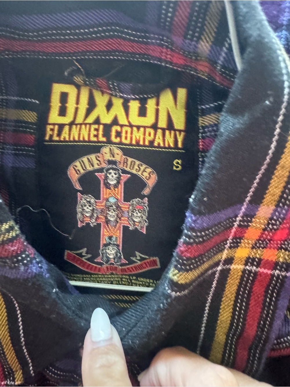 Dixxon Men’s Button down Guns N Roses Edition